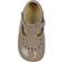 Pom Pom Pattern T-Bar Ballerina Shoes - Latte Patent