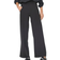 Only Louisville High Waist Wide Leg Trousers - Black/Phantom