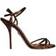 Dolce & Gabbana Ankle Strap Sandals - Bronze