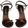 Dolce & Gabbana Ankle Strap Sandals - Bronze