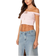 Edikted Women's Off Shoulder Trimmed Knit Top - Light Pink