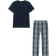 Polo Ralph Lauren Boy's Tartan Cotton Pyjamas - Navy Blue