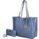 MKF Collection Sadie Tote & Wallet Set - Blue