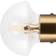 Globen Lighting Fungo 16 Vägglampa Borstad Mässing 16 x 16 x 16 cm Väggarmatur