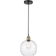 Innovations Lighting Athens Black Antique Brass/Seedy Pendant Lamp 10"