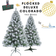 SnowTime Colorado Green/White Christmas Tree 240cm