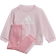 Adidas Badge Of Sport Jogger Set - Clear Pink/White (IC6591)