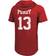 Majestic Threads Men's Brock Purdy Scarlet San Francisco 49ers Player Name & Number Tri-Blend