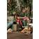 Kay Bojesen Monkey with Christmas Sweater Mini Brown/Red Prydnadsfigur 9.5cm