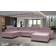 ELTAP Josette Pink Monolith Sofa 370cm 5 Seater