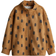 H&M Kid's Fleece Jacket - Beige/Spotted (1234503005)