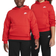 Nike Big Kid's Sportswear Club Fleece Pullover Hoodie - University Red/White (FD3001-657)