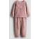 H&M Appliquéd Pile Pyjamas - Dusty Pink/Reindeer (1248674001)