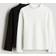 H&M Polo Neck Tops 2-pack - Black/White (0395730062)