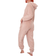 OHS Teddy Fleece Onesie Jumpsuit - Blush Pink