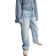 H&M Wide Leg Jeans - Light Denim Blue (1165482008)