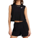 Nike Women's Sportswear Club Sleeveless Cropped Top - Black/White