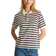 Neo Noir Beta Stripe Polo T-shirt - Brown