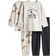 H&M Printed Cotton Pajamas 2-pack - Dunelgrau/Hunde (1106722016)