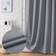 OVZME Berry Grey Shower Curtain Set 72 x 72