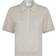 Neo Noir Gracie Knit Polo Tee - Sand Melange