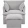 XC-Home Snuggle Grey Armchair 83cm 2pcs