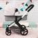 Bayer Doll Pram Xeo with Shoulder Bag