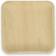 Verive Palm Leaf Square Assiett 100st 18cm