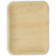 Verive Palm Leaf Square Flad tallerken 100stk 24cm