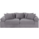 Smart Big Lionore Grey Sofa 242cm Zweisitzer