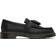 Dr. Martens Adrian Yellow Stitch Ambassador Leather Loafers - Black