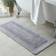 Dunelm Supersoft Silver Bath Runner