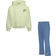 Nike Little Kid's New Impressions Pullover Hoodie & Leggings Set - Aegean Storm (36M313-BKZ)