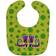 StationX Baby Bib Halloween Witchs Shoes