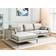 Beliani Flam Light Grey Sofa 275cm 3-Sitzer