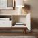 Living Skog Modern Entertainment Center Beige/Brown TV Bench 59x24"