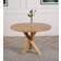 Oak Furniture King Oregon Natural Dining Table 110cm