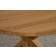 Oak Furniture King Oregon Natural Dining Table 110cm