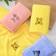 Disney Winnie Pooh Bear Rectangular Cartoon Soft Guest Towel Multicolour (35x20cm)
