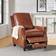 Hulala Home Cigar Mid-Century Saddle Armchair 42"