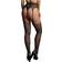 Le Désir Fishnet & Lace Garterbelt Stockings