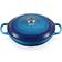 Le Creuset Azure Blue Signature Cast Iron med låg 30cm