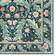 Crystal Print Altair Transitional Bold Orange, Beige, Green, Blue 60x84"