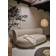 ferm LIVING Kurbis Natural/Black Gulvlampe 137.6cm