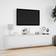 vidaXL Wall-Mounted White TV-bänk 180x38cm