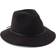 Brixton Wesley Fedora Unisex - Black