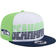 New Era Seattle Seahawks Throwback Space 9FIFTY Snapback Hat