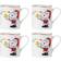 Lenox Snoopy Christmas Mug 14fl oz 4pcs