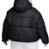 Nike Sportswear Classic Puffer Women's Therma FIT Loose Hooded Jacket Plus Size - Black/White