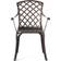 Gardenised ‎QI003960CH.2 2-pack Garden Dining Chair